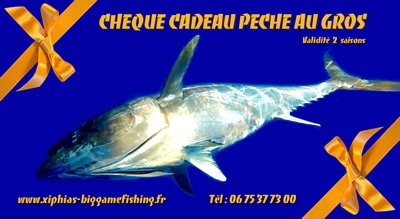 Offrez un chèque cadeau pêche au gros