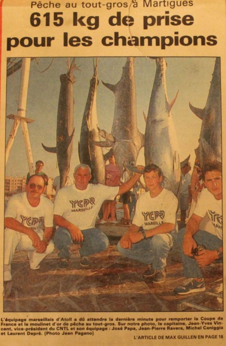 Flashback en photo de la pêche au thon à Martigues