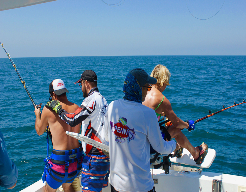 pêche au gros double strikes