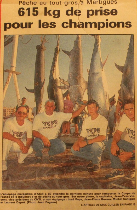 bluefin tuna fishing to Martigues